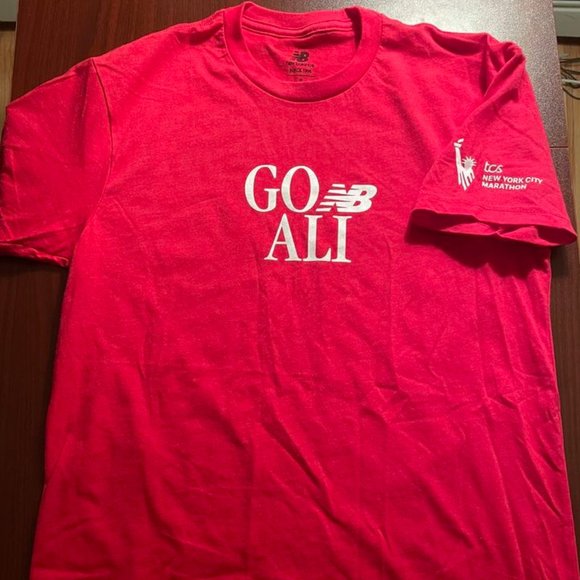 New Balance Tops - "Go Ali" New Balance Tshirt TCS NYC Marathon